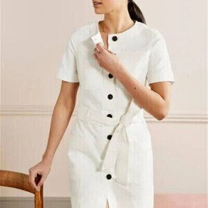 Boden Casual Stich Detail Dress